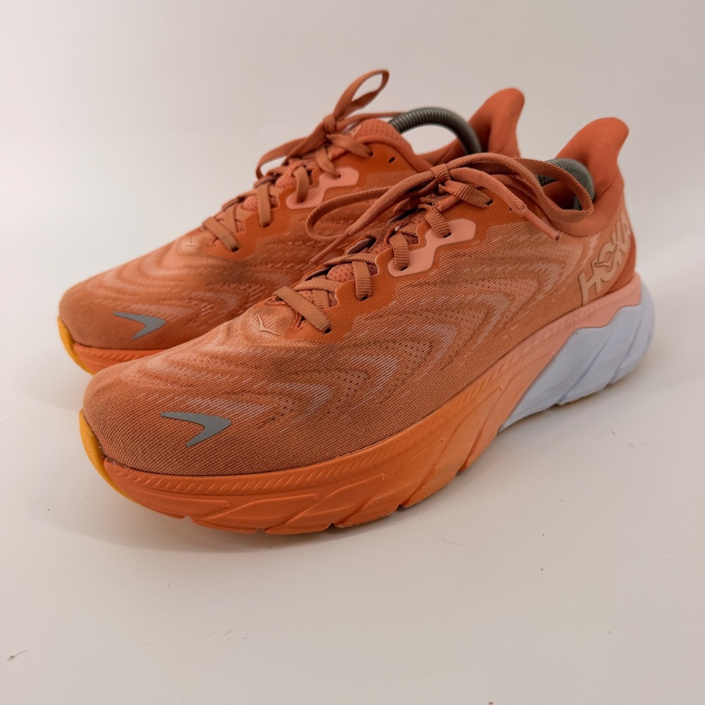 Hoka Arahi 6 Running Shoes Women 11 Orange Copper Stability 1123195-SBSOR